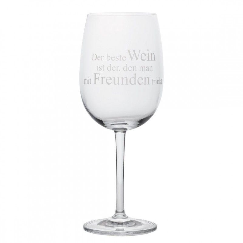 Räder DINNING Weinglas Der beste Wein