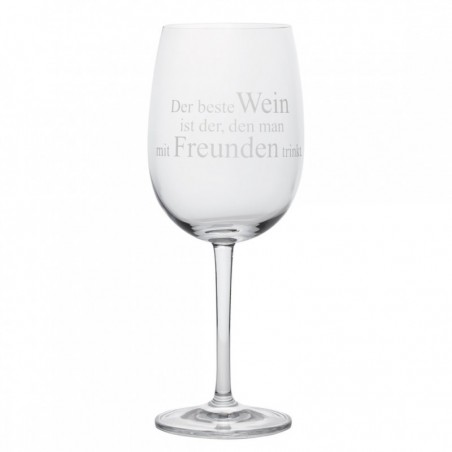 Räder DINNING Weinglas Der beste Wein
