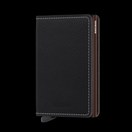 Secrid Slimwallet Saffiano Brown