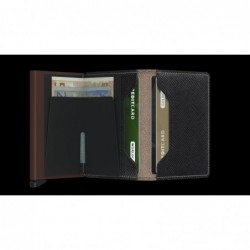 Secrid Slimwallet Saffiano Brown