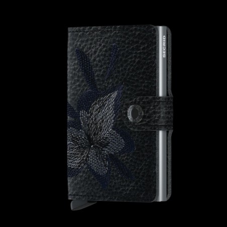 Secrid Miniwallet Stitch Magnolia Black
