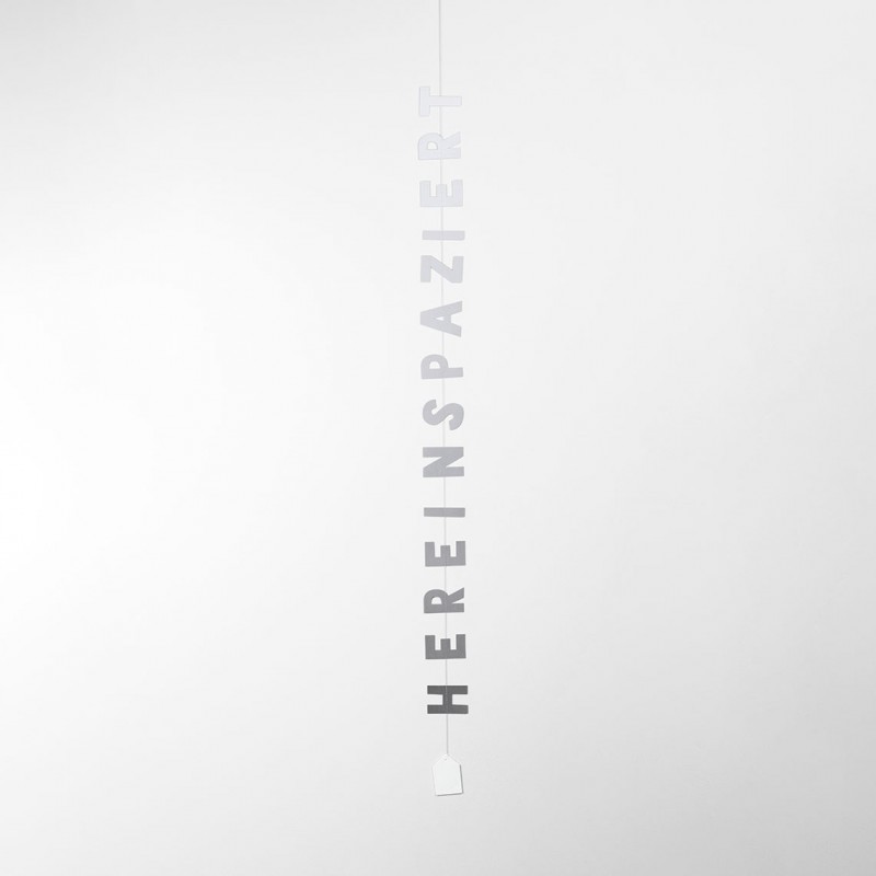 Räder Textkette Hereinspaziert