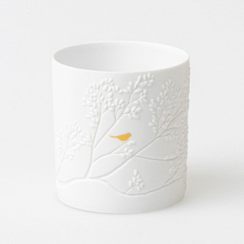 Räder Teelichthalter Goldvogel