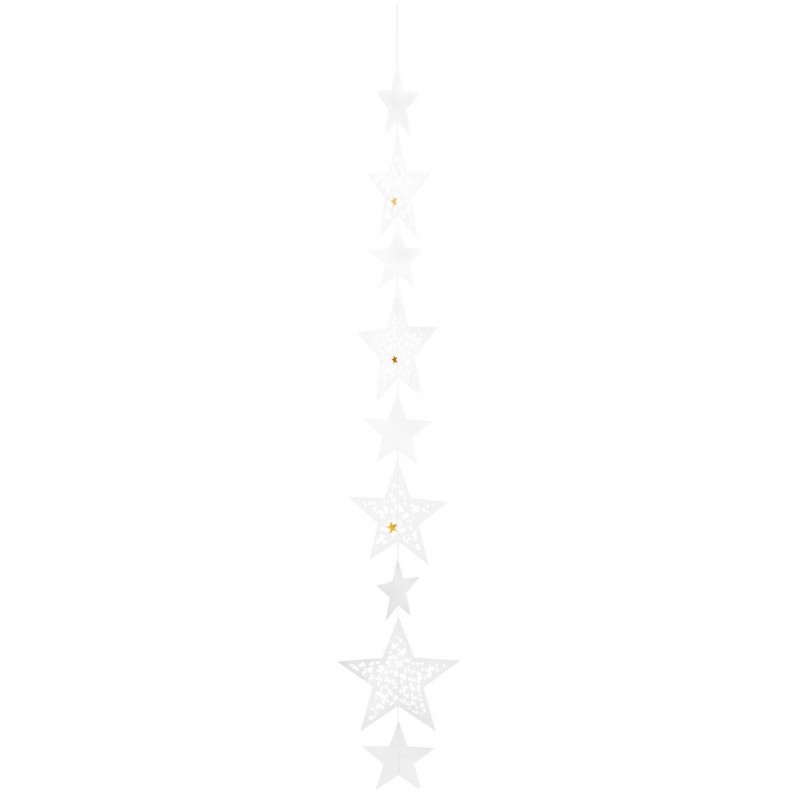 Räder Winterzeit Sternchenkette L 120cm