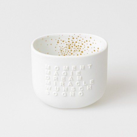 Räder goldener Punkt Teelichth. Momente