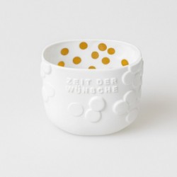 Räder goldener Punkt Teelichth. Zeit