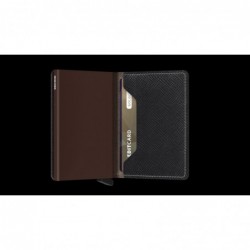 Secrid Slimwallet Saffiano Brown