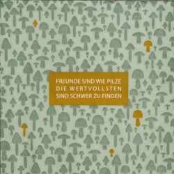 Räder Serviette Pilze Freunde