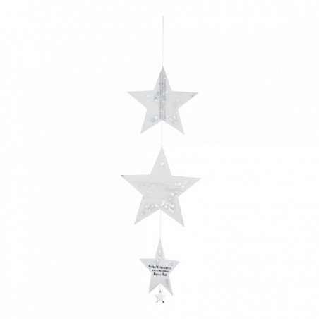 WEIHNACHTSZAUBER Kette Stern gold L:55cm