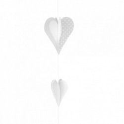 Räder Herzkette weiß Länge 120 cm