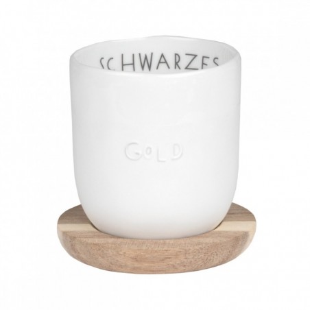 Räder Kleiner Becher schwarzes Gold