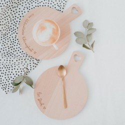 Eulenschnitt Mini Schneidbrett 1er Set