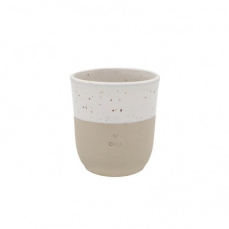 Eulenschnitt Becher Oma