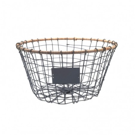 Eulenschnitt Drahtkorb rund 25 cm