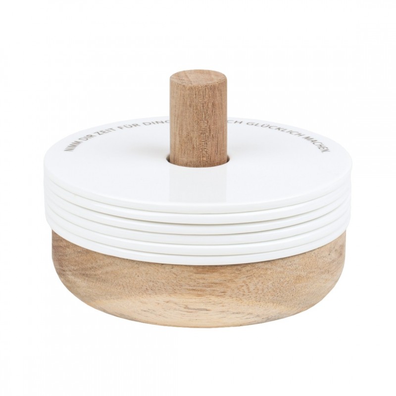 Räder Untersetzer Set 6 Stk. Zeit