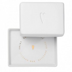 Räder PET Breakfast Butterdose Herz