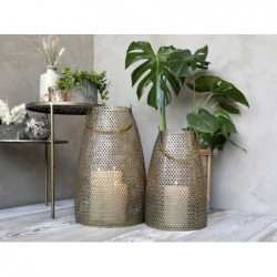 Windlicht mit Muster H70,5