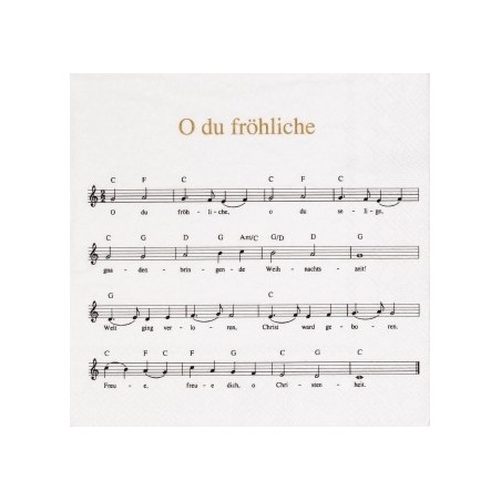 Räder Dinning Serviette o du Fröhliche